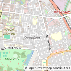 Map of Middlesbrough