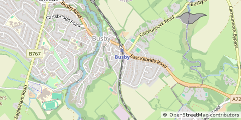 Map of Glasgow