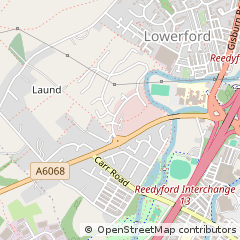 Map of Barrowford, Lancashire