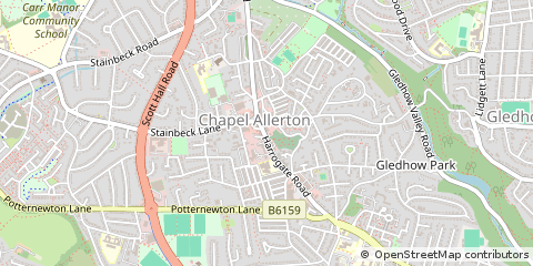 Map of Leeds