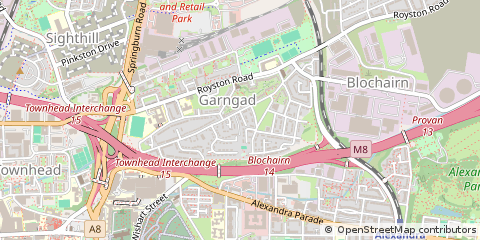 Map of Glasgow