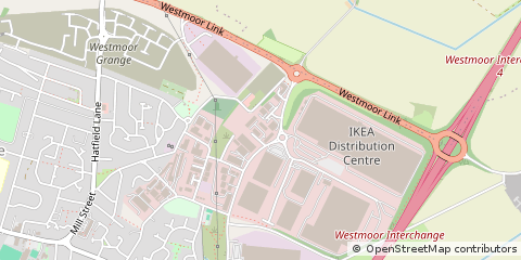 Map of Doncaster, South Yorkshire