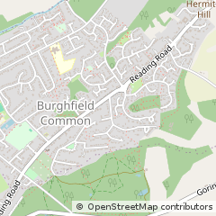 Map of Reading, Berkshire