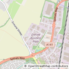 Map of Huntingdon, Cambridgeshire