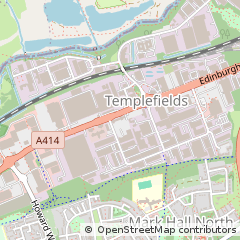Map of Harlow