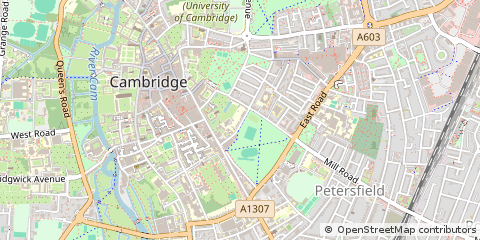 Map of Cambridge