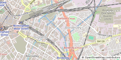 Map of Birmingham