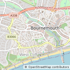 Map of Bournemouth