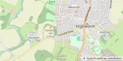 Map of Swindon