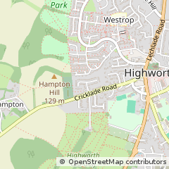 Map of Swindon