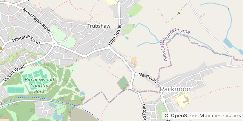 Map of Stoke-on-Trent