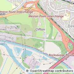 Map of Runcorn, Cheshire