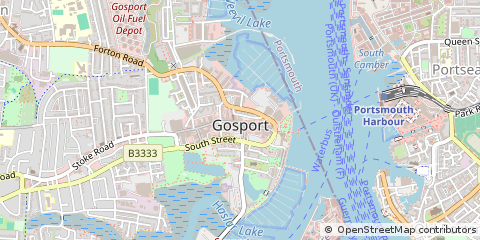 Map of Gosport