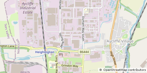 Map of Newton Aycliffe