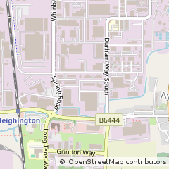 Map of Newton Aycliffe