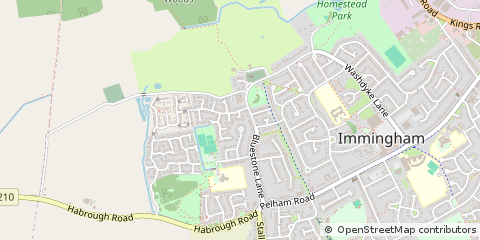 Map of Immingham, N E Lincs