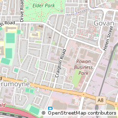Map of Glasgow