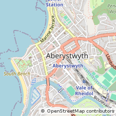 Map of Aberystwyth