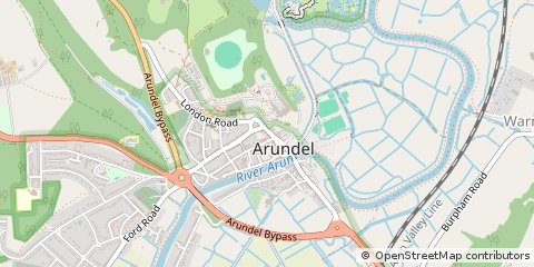 Map of Arundel