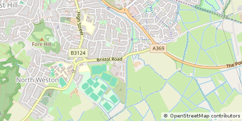 Map of Bristol, North Somerset