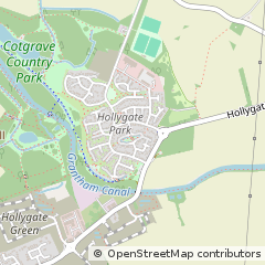 Map of Cotgrave, Nottingham