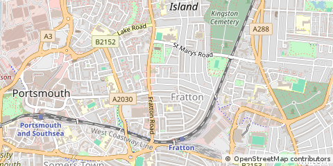 Map of Portsmouth