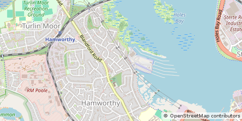 Map of Poole
