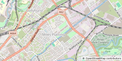 Map of Manchester