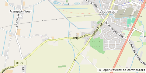 Map of Boston, Lincs