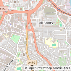 Map of Wolverhampton, West Midlands