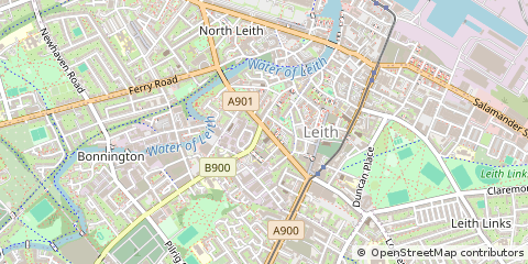 Map of Edinburgh