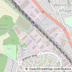 Map of Peterborough, Cambridgeshire