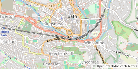 Map of Bath