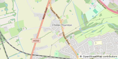 Map of Ellesmere Port