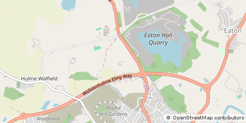 Map of Congleton, Cheshire