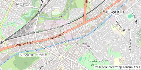 Map of Manchester