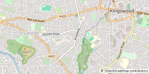 Map of Bristol