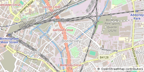 Map of Birmingham
