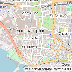 Map of Southampton