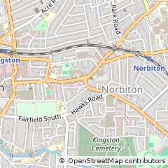 Map of Kingston Upon Thames