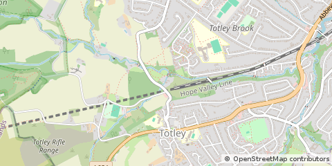 Map of Sheffield