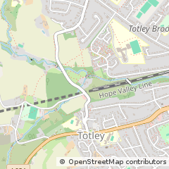 Map of Sheffield