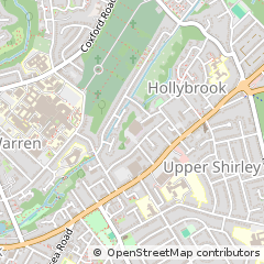 Map of Southampton