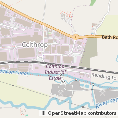 Map of Thatcham,, Berks