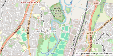 Map of Derby