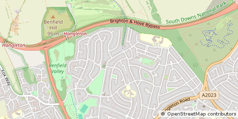Map of Sussex