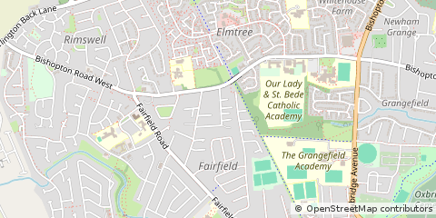 Map of Stockton-on-Tees