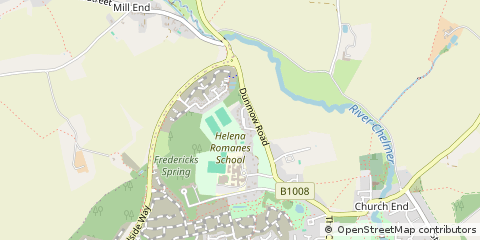 Map of Dunmow