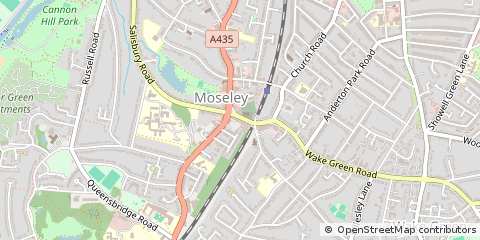 Map of Birmingham