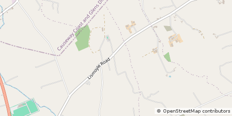 Map of Swatragh, Londonderry